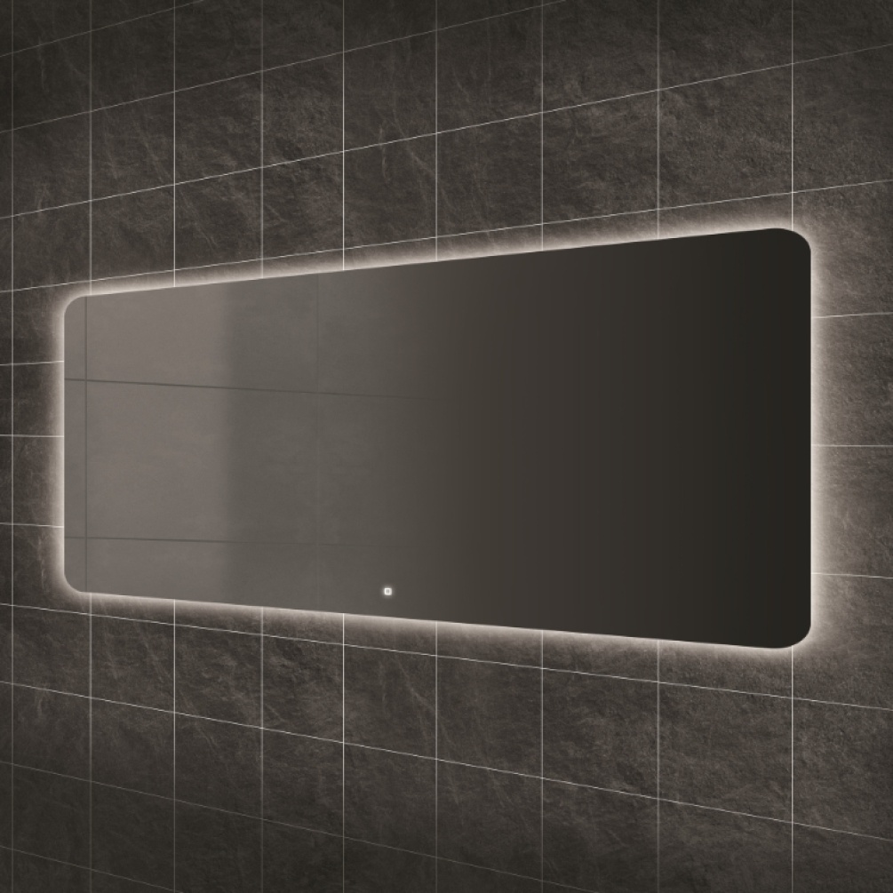 Product Lifestyle image of the HIB Ambience 1400mm LED Bathroom Mirror